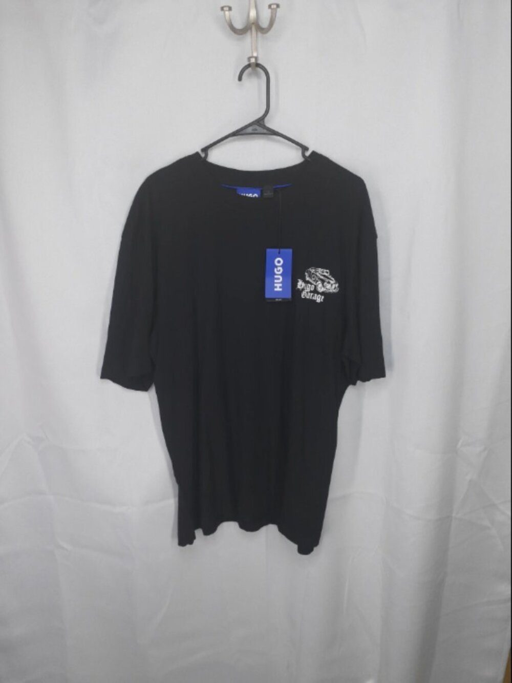 Men's Black HUGO Tee XXL ORG $58 (Rack 1) NWT